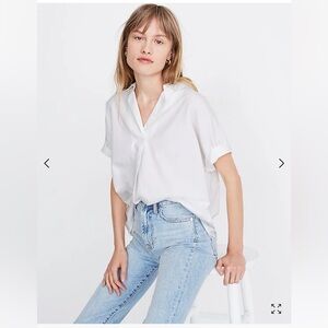 Madewell Park Popover Shirt, NWT, size XL